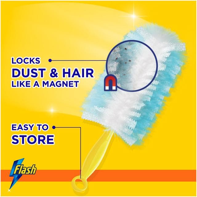 Flash Duster Dust Magnet Starter Kit Handle & Refills x4 - gallery image 4
