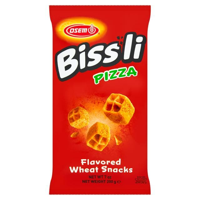 Osem Bissli Pizza Flavored Wheat Snacks 200g - gallery image 1