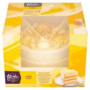 Sainsbury's Birthday Celebration Loaded Lemon Cake, Taste the Difference 905g (Serves 14)