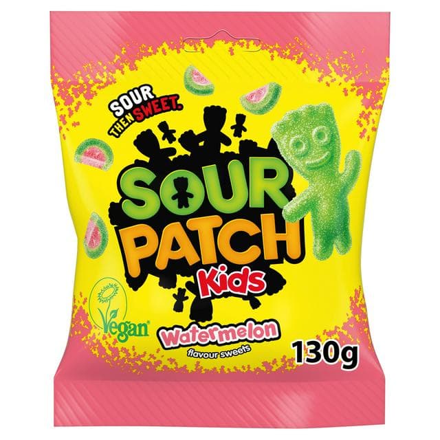Sour Patch Kids 120g Watermelon Sweets Bag - gallery image 1