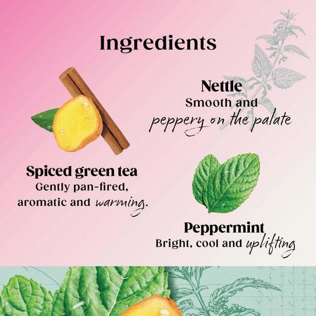 Twinings Superblends Metabolism Peppermint with Spiced Green Tea & Nettle Bags x20 40g - gallery image 4