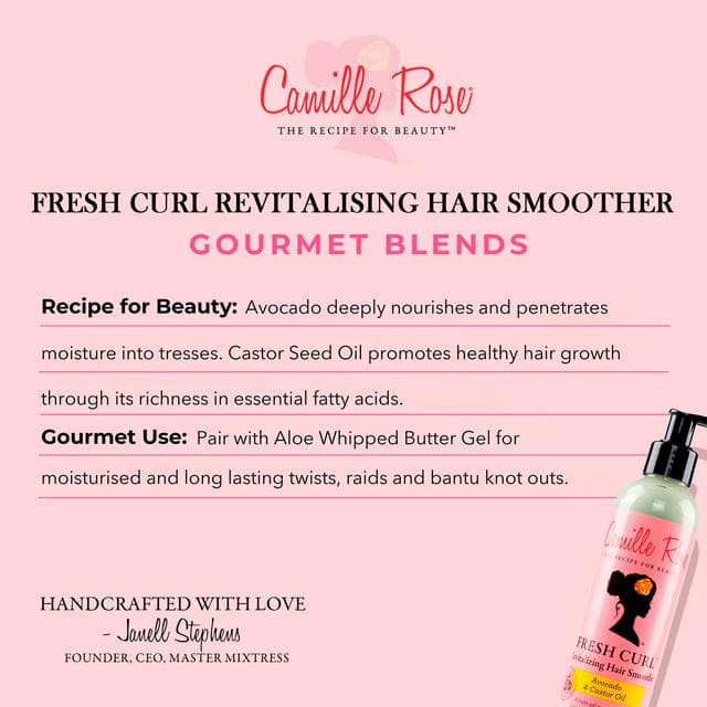 Camille Rose Fresh Curl Revitalizing Hair Smoother 240ml - gallery image 4