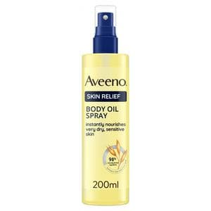 Aveeno Skin Relief Body Oil Spray Sensitive Moisturiser 200ml