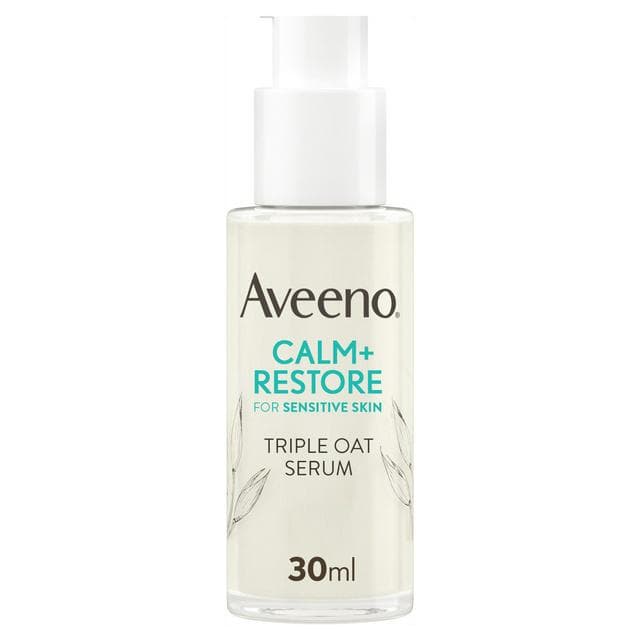 Aveeno Face Calm & Restore Triple Oat Serum Face Moisturiser 30ml - gallery image 1