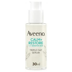 Aveeno Face Calm & Restore Triple Oat Serum Face Moisturiser 30ml