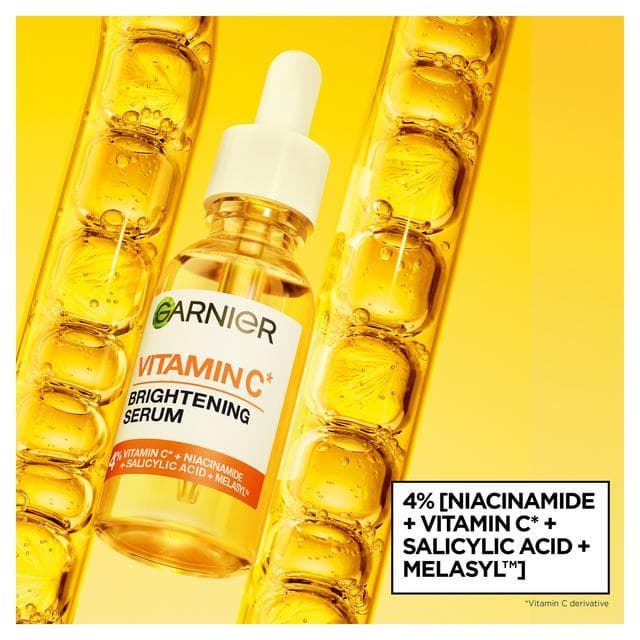 Garnier 3.5% Vitamin C Skincare Niacinamide Salicylic Acid Anti Dark Spot Serum 30ml - gallery image 3