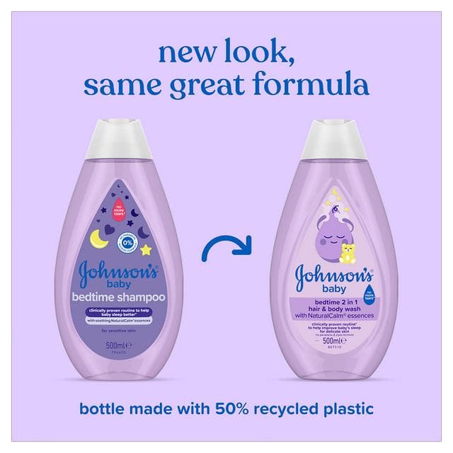 Johnson's Bedtime Shampoo 500ml - gallery image 6