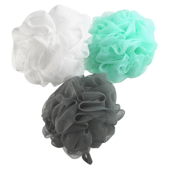 Sainsbury's 1 x Body Puff  Assorted Colours - gallery image 1
