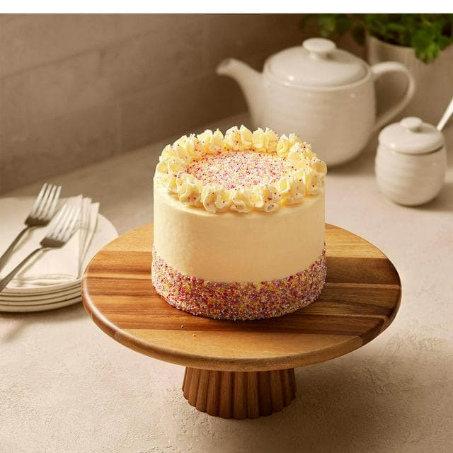 Sainsbury's 1.2kg Rainbow Layer Birthday Cake - gallery image 1