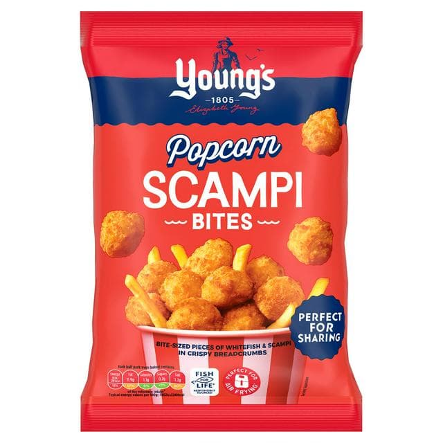 Young's Popcorn Scampi Bites 190g - gallery image 1