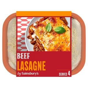 Sainsbury's Beef Lasagne Ready Meal For 4 1.5kg