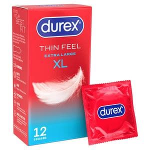 Durex Thin Feel XL Condoms Pack x12