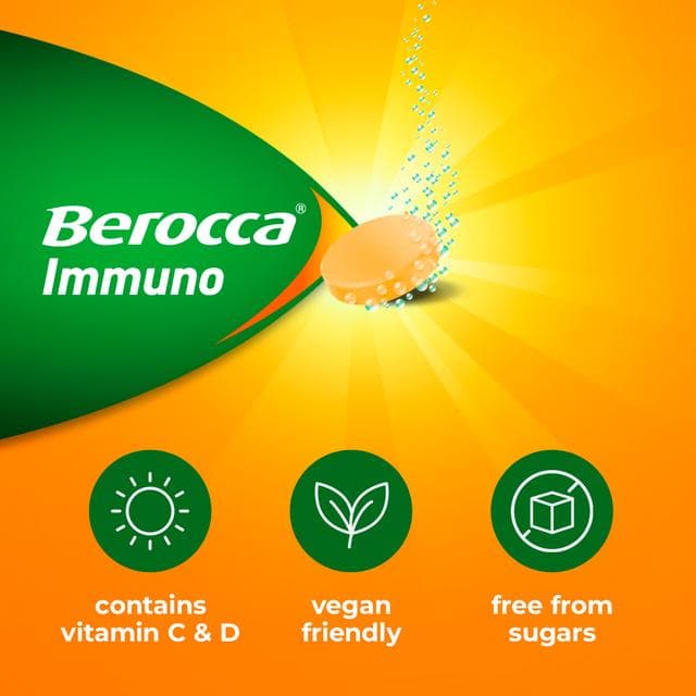Berocca Immuno-Energy & Immune Support Tablets x15 - gallery image 4