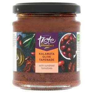 Sainsbury's Kalamata Olive Tapenade, Taste the Difference 170g