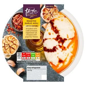 Sainsbury's Roasted Garlic Aioli, Limited Edition, Taste the Difference 170g