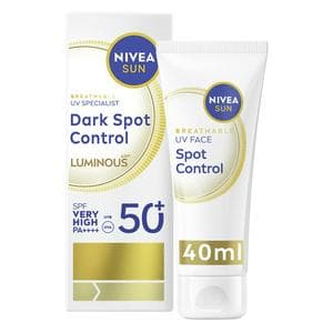 Nivea Sun 40ml SPF 50+ UV Face Luminous 630 Dark Spot Control Sun Fluid