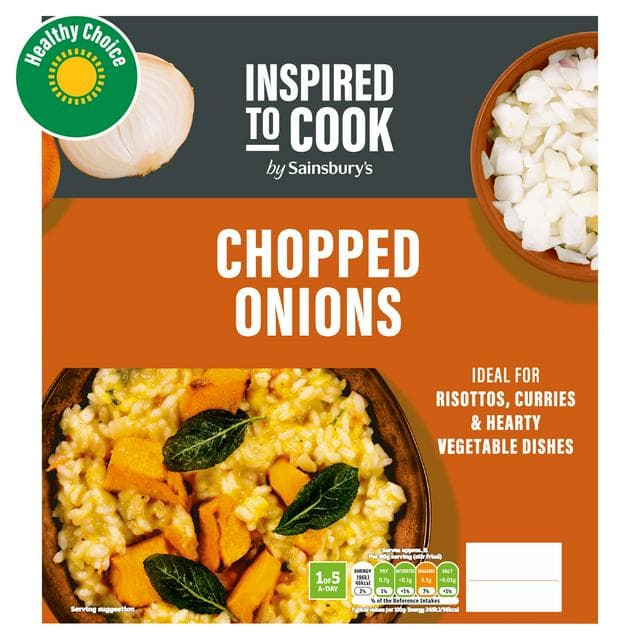 Sainsbury's Chopped Onions 500g - gallery image 1