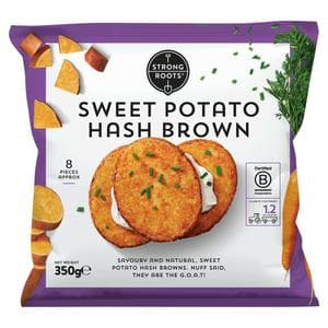 Strong Roots Sweet Potato Hash Brown 350g