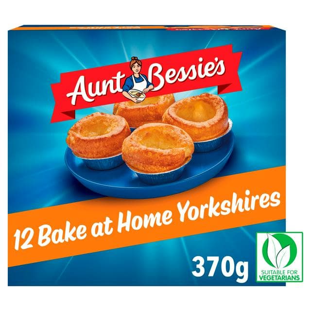 Aunt Bessie's Bake at Home Yorkshire Puddings x12 370g - gallery image 1