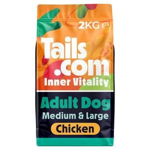 Tails.com Inner Vitality Advanced Nutrition Dry Dog Food Medium & Large Chicken 2kg
