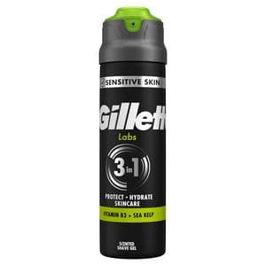 Gillette Labs Rapid Foaming Shaving Gel For Men 198ml
