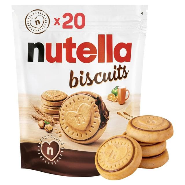Nutella Chocolate & Hazelnut Biscuits x20 276g - gallery image 1