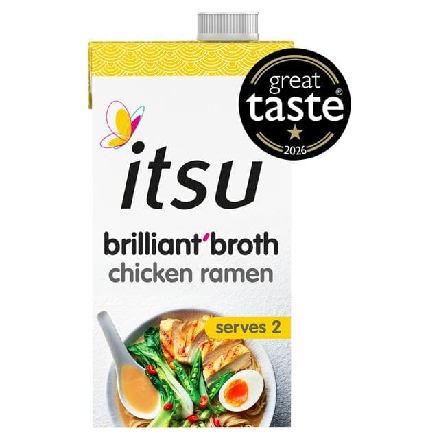 itsu 500ml Chicken Ramen Brilliant Broth (Serves 2) - gallery image 1