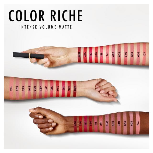 L'Oreal Paris Color Riche Intense Volume Matte 16hr Volumizing Matte Lipstick 480 Plum Dominant - gallery image 2