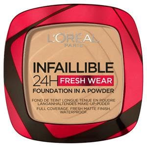 L'Oreal Paris Infallible 24H Fresh Wear Foundation in a Powder Shade 200 Golden Sand