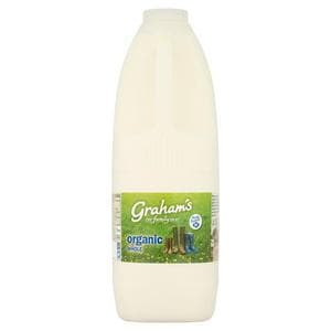 Grahams The Family Dairy Organic Whole Milk 2L