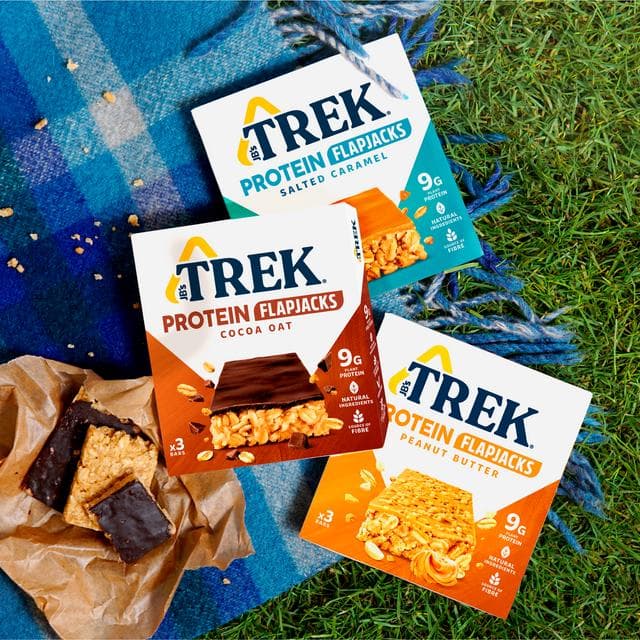 Trek Peanut Butter Protein Flapjack 50g - gallery image 5