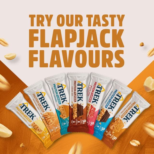 Trek Peanut Butter Protein Flapjack 50g - gallery image 6