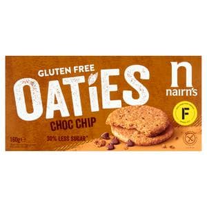 Nairn's Gluten Free Oaties Choc Chip 160g