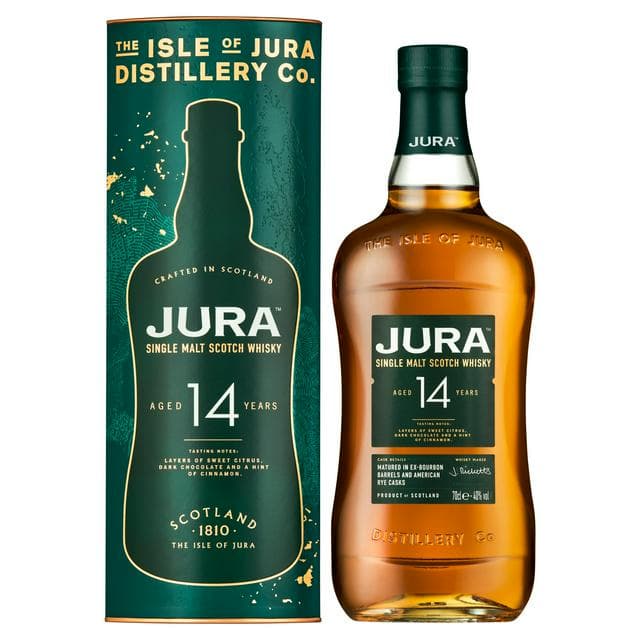 Jura 14 Year Old Single Malt Scotch Whisky 70cl - gallery image 1