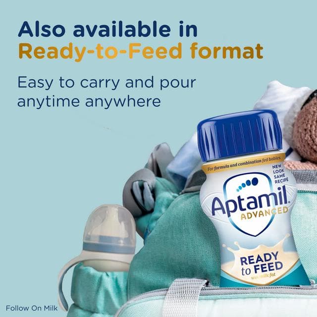 Aptamil Advanced 2 Follow On Baby Milk Formula Powder 6-12 Months 800g - gallery image 4