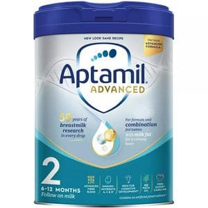 Aptamil Advanced 2 Follow On Baby Milk Formula Powder 6-12 Months 800g