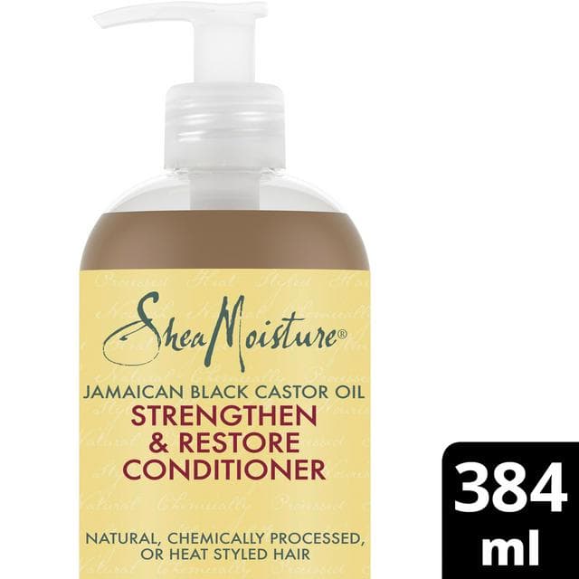 SheaMoisture Jamaican Black Castor Oil Strengthen & Restore Conditioner for Damaged Curly Hair 384ml - gallery image 1