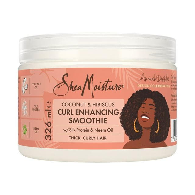 SheaMoisture Coconut & Hibiscus Curl Enhancing Smoothie Adds Shine & Defines Curls 326ml - gallery image 1