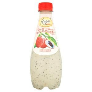 Regal Siprus Basil Seed Drink Lychee 320ml