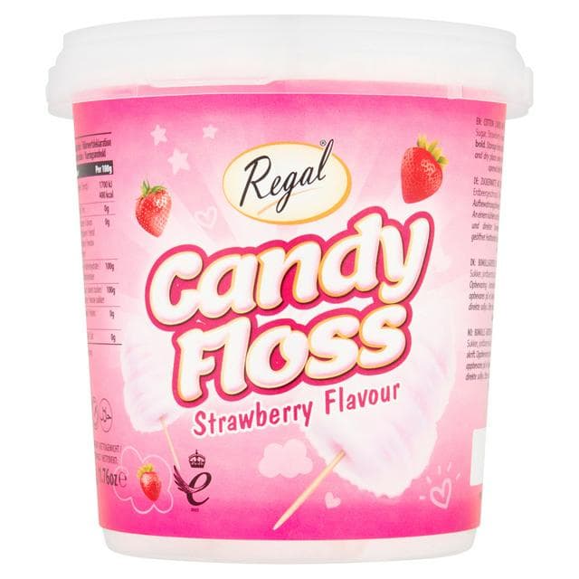 Regal 50g Strawberry Flavour Candy Floss - gallery image 1