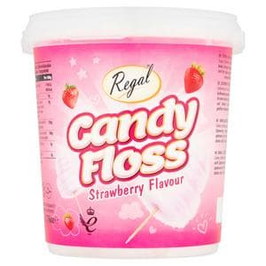 Regal 50g Strawberry Flavour Candy Floss