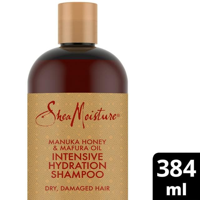 SheaMoisture Manuka Honey & Mafura Oil Intensive Hydration Shampoo for Dry Coily Hair 384ml - gallery image 1