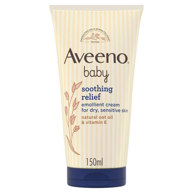 Aveeno Soothing Relief Emollient Dry Skin Baby Cream 150ml - gallery image 1