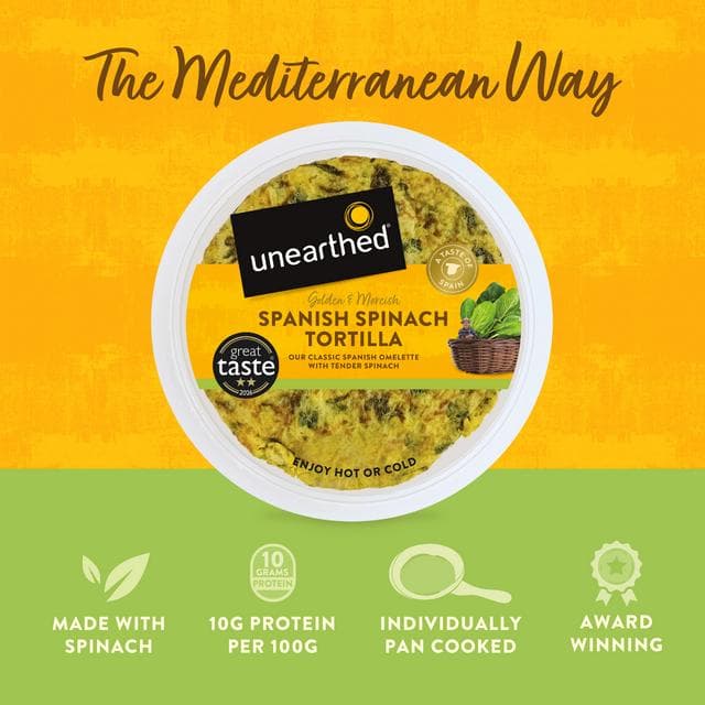 Unearthed Spanish Spinach Omelette 250g - gallery image 3