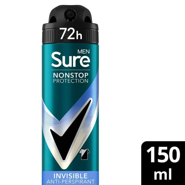 Sure Men Invisible Ice 72h Nonstop Protection Antiperspirant Deodorant 150ml - gallery image 1