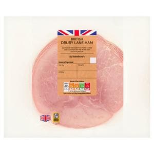 Sainsbury's British Drury Lane Ham 225g