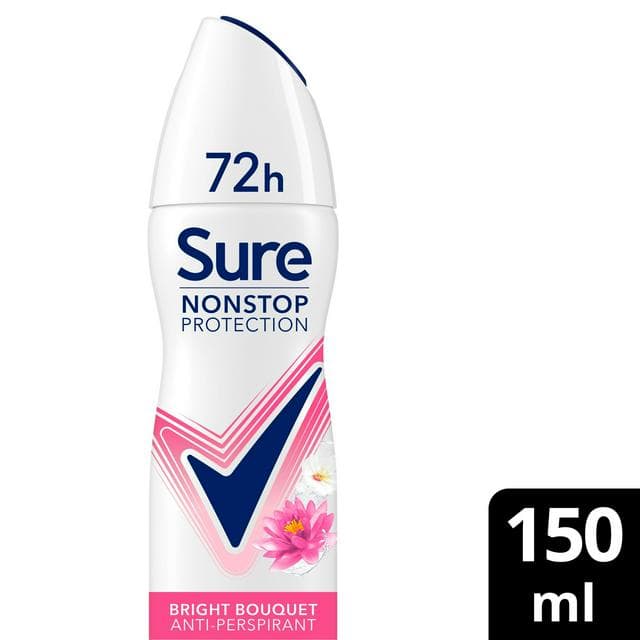 Sure Women Bright Bouquet 72h Nonstop Protection Antiperspirant Deodorant 150ml - gallery image 1