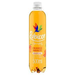 Rubicon Spring Orange Mango Flavoured Sparkling Spring Water 500ml