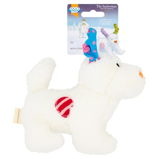 Good Boy The Snowman & The Snowdog Dog Toy - gallery image 1