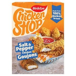 Birds Eye Chicken Shop 325g Salt & Pepper Breaded Chicken Goujons
